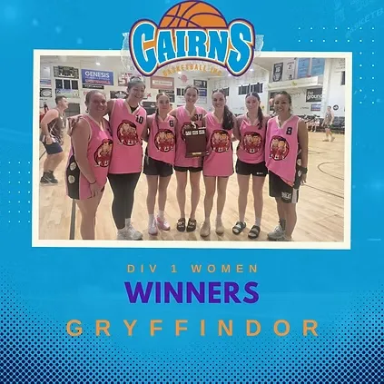Div 1 women winners Gryffindor